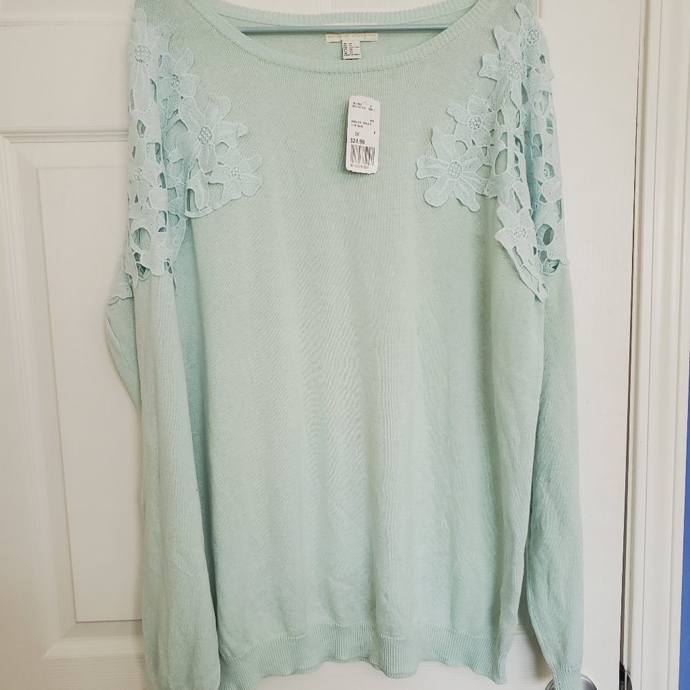 Forever 21 Cold Shoulder Sweater